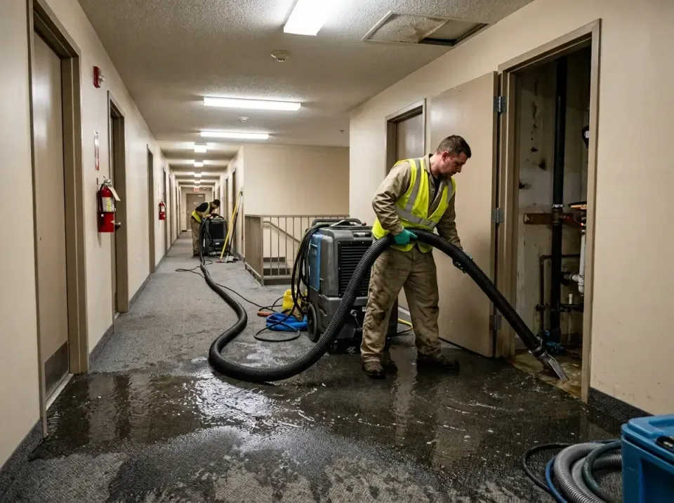 multi-unit-apartment-hallway-f-005 — frequently asked questions, Emergency Burst Pipe Water Extraction & Removal in Nevada C…